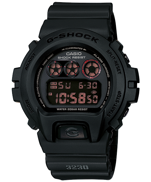 CASIO MID YEAR SALE G-SHOCK นาฬิกาข้อมือ นาฬิกากันน้ำ นาฬิกาของแท้ ประกันศูนย์ CMG 1 ปี รุ่น DW-6900UMS-1D นาฬิกาสีดำ