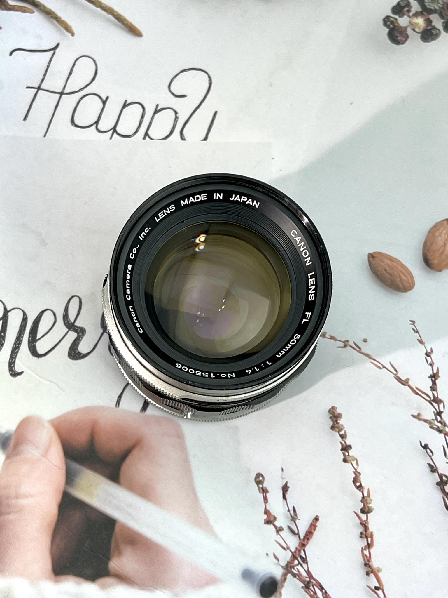 CANON LENS FL 50MM.F1.4