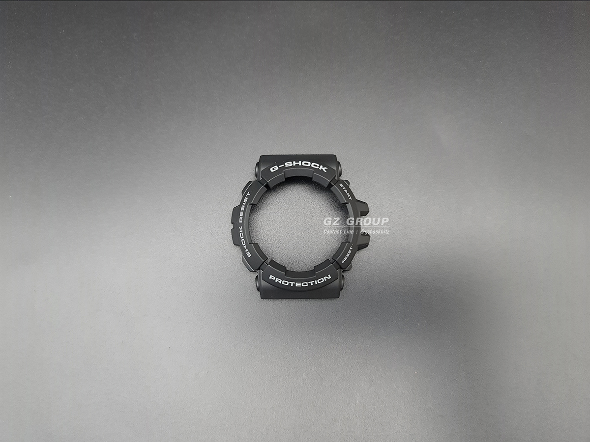 CASIO GENUINE FACTORY CASIO REPLACEMENT อะไหล่นาฬิกา G-SHOCK รุ่น GAC-100-1A2 กรอบสายสีดำ