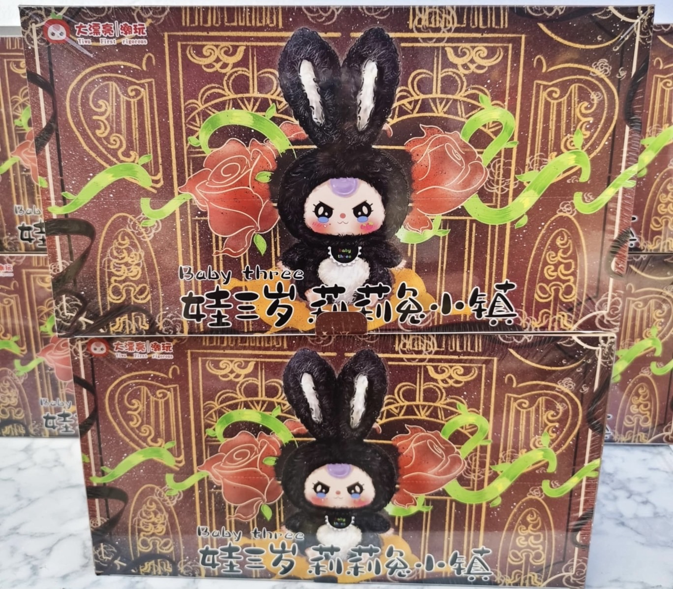 กล่องสุ่มBABY THREE Lily Rabbit Town เมืองกระต่าย กระต่ายหูยาว ลุ้นซีเคร็ท