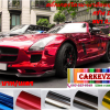 สติกเกอร์ Mirror Chrome-Red ( ยืดหยุ่นสูง )