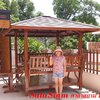 ผลงานการส่งมอบศาลาไม้ทรงบาหลีของคุณออง บ้านท่าตาสี อ.วังน้ำเย็น สระแก้ว