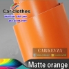 Smooth Matte Orange ส้มด้าน หนา0.15mm 1.52x1m(Air bubble free)