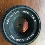 PENTACON AUTO 50MM.F1.8 MULTI COATING M42 MOUNT