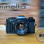 MINOLTA X-7 MINOLTA MC ROKKOR-PF 50MM.F1.7 MD MOUNT