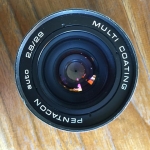 PENTACON AUTO 29MM.F2.8 MULTI COATING M42 MOUNT