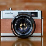 MINOLTA HI-MATIC 7S MINOLTA ROKKOR-PF45MM.F1.8