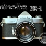 MINOLTA SR-1 MINOLTA AUTO ROKKOR-PF 55MM.F1.8 MD MOUNT