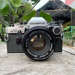 OLYMPUS OM-10+ OLYMPUS OM-SYSTEM F.ZUIKO AUTO-S 50MM.F1.8 +MANUAL ADAPTER