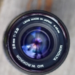 MINOLTA MD W. ROKKOR 28MM. F2.8 MD MOUNT