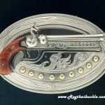 ปืนโบราณ ด้ามไม้