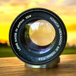 KONICA HEXANON AR135MM. F3.5 AR MOUNT