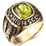 แหวนทอง แหวนผู้ชาย แหวน สแตนเลสแท้ ฝังบุษราคัม คริสตัลแท้ สีเหลืองสด อำไพ แหวนให้แฟน แทนใจ แหวนวัยรุ่น High school เท่ ๆ ราคาถูก 833085_2