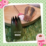 หัวบีบครีมเค้ก Open star เบอร์ 829 (คล้ายกับ 1M แต่ใหญ่กว่าจ้า)