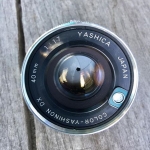 YASHICA COLOR YASHINON DX 40MM.F1.7 MODIFLY E MOUNT
