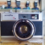 MINOLTA HI-MATIC 7S MINOLTA ROKKOR-PF45MM.F1.8