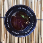MINOLTA MD TELE ROKKOR 100MM. F2.5