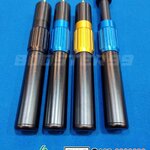 [SL03-SL05] สไลด์ท่อน3 อลูมิเนียม ขนาด 8นิ้ว+เกลียวต่อ