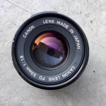 CANON LENS FD 50MM. F1.8 FD MOUNT