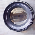 Super Takumar 55mm. F1.8 M42 mount