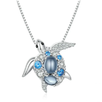 สร้อยคอเงินแท้ 925 พร้อม จี้เต่าทะเล ฝังเพชร สวยหรู ของขวัญให้แฟน แห่งท้องทะเล 223379