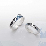 แหวนแฟชั่น ธีมท้องทะเล แหวนคู่ แหวนคนรัก แหวนหมั้น แหวนแต่งงาน แฟชั่น ดีไซน์ เป็นทะเล และ นก 697768