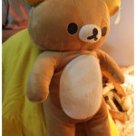 Rilakkuma : ตุ๊กตาน่ารักๆมีผ้าห่มซ่อนในพุงน้องหมีด้วยค่า น้องหมีสูง 55 cm ผ้าห่มขนาด 105 * 85 cm