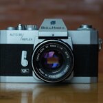 BELL&HOWELL AUTO35 REFLEX CANON LENS EX 50MM.F1.8