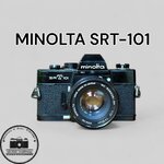 MINOLTA SRT101 MINOLTA MC ROKKOR-PF 50MM.F1.7