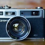 YASHICA ELECTRO 35 GS YASHICA COLOR YASHINON-DX 45MM.1.7