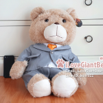 ตุ๊กตาหมี TED ใส่ชุดสูท ไซค์ใหญ่ 60cm จากหนังเรื่อง TED หมีไม่แอ๊บ แสบได้อีก