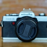 MINOLTA XG-E MINOLTA MD ROKKOR 50MM.F1.7