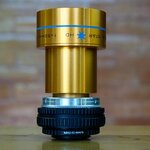 ISCO-OPTIC ULTRA-STAR HD 50MM.F2 PROJECTION LENS MODIFIDE M4/3 MOUNT