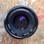 MINOLTA MD 50MM. F1.7 MD MOUNT