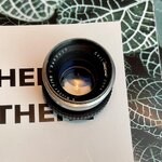 CARL ZEISS JENA BIOTAR 58MM.F2 RED T M42 MOUNT