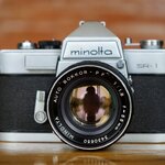 MINOLTA SR-1 MINOLTA AUTO ROKKOR-PF 55MM.F1.8