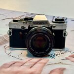 OLYMPUS OM10 OLYMPUS OM SYSTEM ZUIKO MC AUTO-S 50MM. F1.8