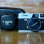 CANON CANONET QL17 CANON LENS SE 45MM.F1.7