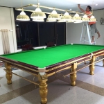 โคมไฟ โต๊ะสนุกเกอร์ แบบ ชามทอง *12 ดวง (ราคาต่อ 1ชุด *ไม่รวมหลอดไฟ)