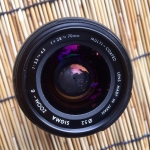 SIGMA ZOOM E 28-70MM. F3.5-4.5 MC SONY A MOUNT