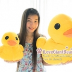 ตุ๊กตาเป็ดเหลืองฮ่องกง B-Duck ไซค์ M ขนาด 30cm (ไซค์ขนาดกลาง กำลังน่ารักจ้า)