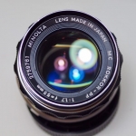 MINOLTA MC ROKKOR-PF 55MM F1.7 MD MOUNT