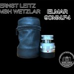 ERNST LEITZ GMBH WETZLAR ELMAR 90MM.F4 LEICA M MOUNT