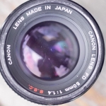 Canon Lens FD 50mm. F1.4 S.S.C. FD Mount