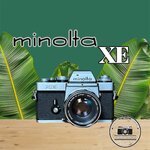 MINOLTA XE MINOLTA MC ROKKOR-PF 55MM.F1.7