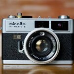 MINOLTA HIMATIC-E MINOLTA ROKKOR-QF 40MM.F1.7