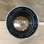 MINOLTA AUTO ROKKOR PF 58MM. F1.4 MD MOUNT