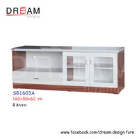 ตู้ไซด์บอร์ด 160 ซม. SB1603A สีสักคลาสสิค/ขาว