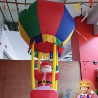 LFI-10 ซานตาคลอสเป่าลมบอลลูน สูง 190 cm.