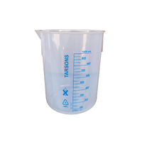 Beaker Plastic บีกเกอร์พลาสติก ขนาด 1000 ml. ยี่ห้อ Tarsons™